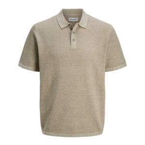 Jack & Jones George Knit Polo Creme