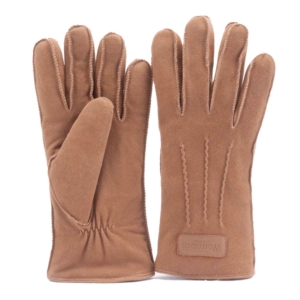 Warmbat Suède Handschoenen Bruin