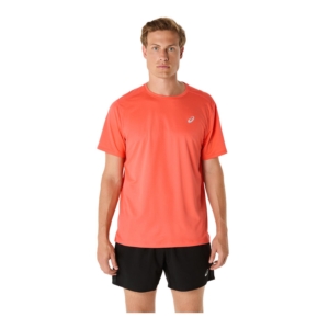 Asics Core Ss Top Heren Roze