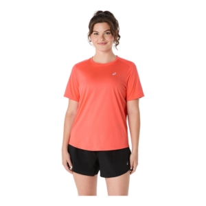Asics Core Ss Top Dames Roze