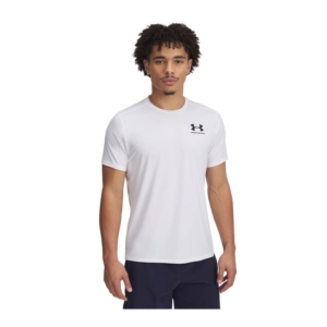 Under Armour Heatgear Fitted Short Sleeve Wit