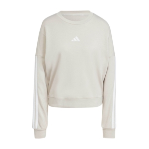 Adidas Essential 3-stripes French Terry Sweater Dames Grijs