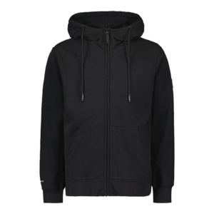 Airforce Hooded Zip Vest Zwart