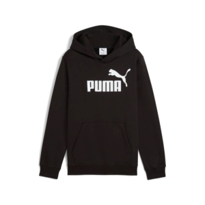 Puma Essentials Big Logo Hoodie Kids Zwart