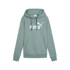 Puma Essentials No.1 Logo Hoodie Dames Groen