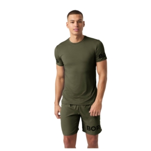 Björn Borg Borg T-shirt Heren Groen