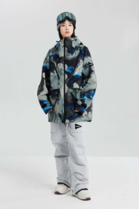 Space Unisex Snowboard Jacket Jacquard
