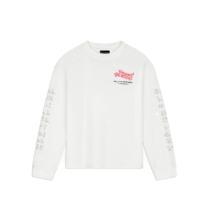 Bananas Cactus Longsleeve Shirt Kids Wit