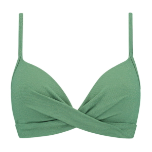 Beachlife Twist Padded Wired Bikinitop Groen