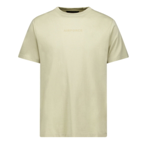 Airforce Wording Logo T-shirt Groen