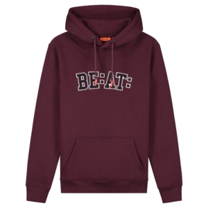 Be:at Jay Hoodie Wijnrood