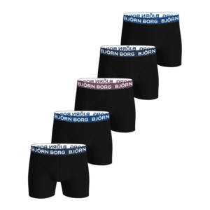 Björn Borg Cotton Stretch Boxer 5-pack Zwart