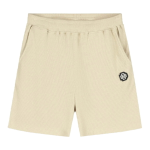 Bananas Monogram Waffle Shorts Beige