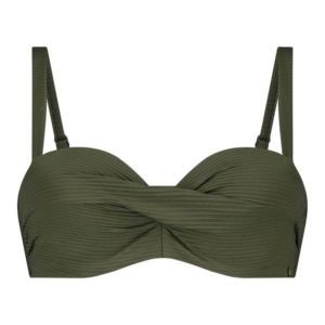 Ten Cate Beach Bikini Top Twisted Padded Wired Groen