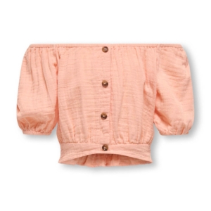 Only Kids Thyra Life 2/4 Off-shoulder Top Roze