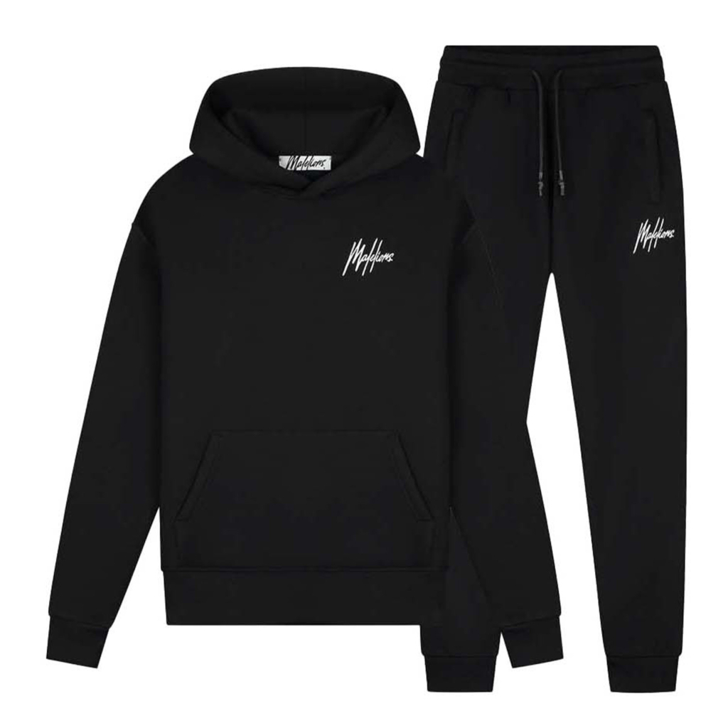 Malelions Signature Tracksuit Dames Zwart