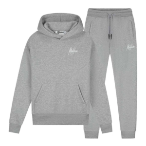 Malelions Signature Tracksuit Dames Grijs