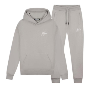 Malelions Signature Tracksuit Heren Grijs