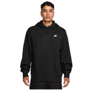 Nike Club Fleece Hoodie Zwart