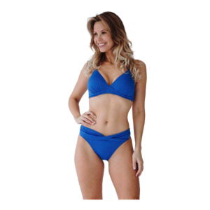 Bomain Ladies Halter Bikini Rome Blauw