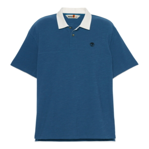 Timberland Textuur Polo Blauw