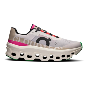 On Cloudmonster Dames Zilver