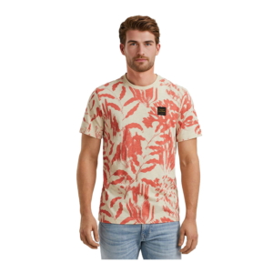 Pme Legend Short Sleeve R-neck Slub Jersey Roze