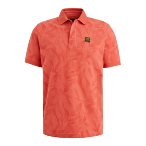 Pme Legend Short Sleeve Two Tone Polo Piqué Roze