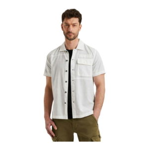 Pme Legend Overshirt Korte Mouwen Wit