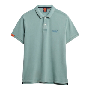 Superdry Vintage Destroy Polo Blauw