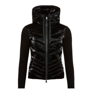 Kelly Zeta Down Knit Jacket Zwart