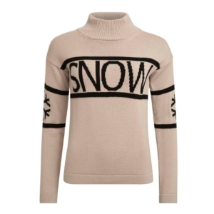 Kelly Snow Merino Wool Skipully Beige