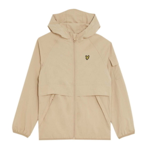 Lyle & Scott Hooded Windbreaker Jacket Grijs