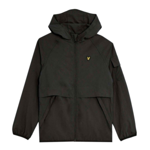 Lyle & Scott Hooded Windbreaker Jacket Zwart