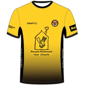 Craft Cov Desto Uitshirt Keeper Dames Geel