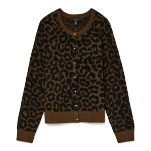 Vero Moda Newkai O-neck Cardigan Bruin