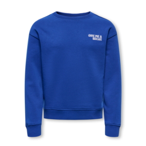 Only Kids Camine Sweater Kids Blauw