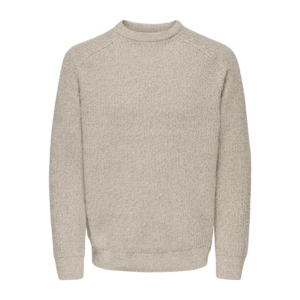 Only & Sons Join Raglan Knit Grijs