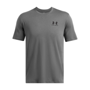 Under Armour Sportstyle Left Chest Short Sleeve Grijs