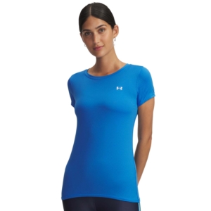 Under Armour Heatgear Short Sleeve Blauw