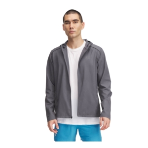 Under Armour Launch Hooded Grijs