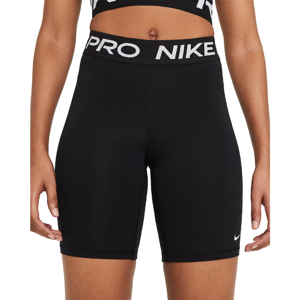 Nike Pro 365 8 Inch Zwart
