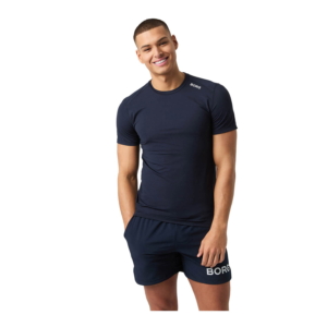 Björn Borg Athletic T-shirt Heren Blauw