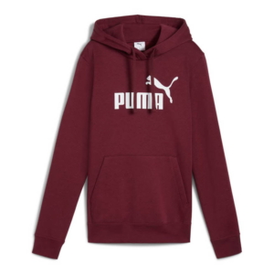 Puma Essentials Logo Hoodie Dames Rood