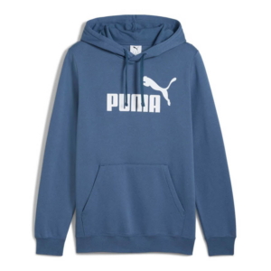 Puma Essentials No. 1 Logo Hoodie Blauw