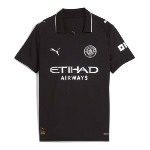 Puma Manchester City Fc 25/26 Uitshirt Kids Zwart