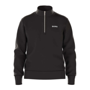 Björn Borg Essential 5 Half Zip Heren Zwart