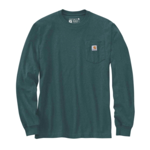 Carhartt Relaxed Heavyweight Long-sleeve Shirt Groen