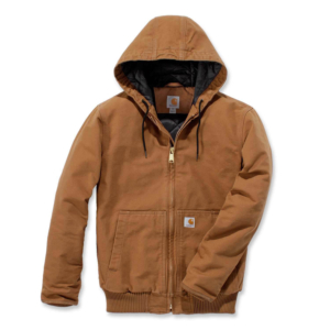 Carhartt Loose Fit Washed Duck Insulated Active Jack Bruin