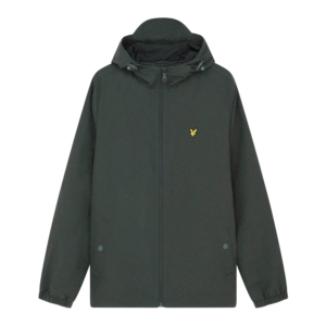 Lyle & Scott Zip Through Hooded Jacket Groen